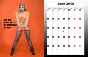 xsiteability.com - Miss Whitney Morgan June 2018 Desktop Calendar thumbnail